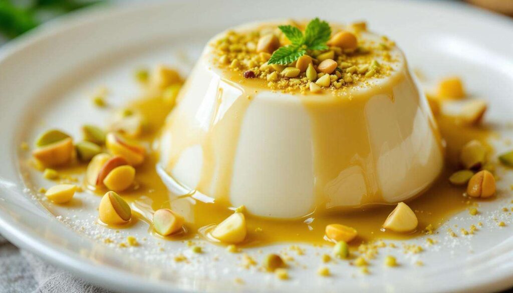 Panna cotta al pistacchio: cremosa, elegante e pronta con pochi passaggi