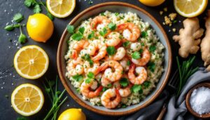 Tartare di gamberi al limone: fresca, compatta e pronta da servire in pochi passaggi