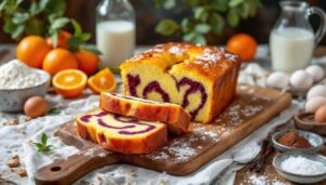 Frullo un'arancia intera nell'impasto: il segreto del mio Plumcake variegato senza burro, profumatissimo!