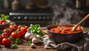 Non mettere mai acqua sul sugo di pomodoro