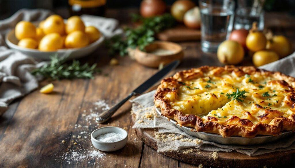 Cena con 2 euro: la torta rustica di patate e cipolle che profuma di casa e tradizione