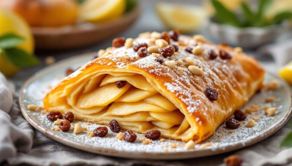 No, non ho voglia di impastare: lo strudel di mele lo preparo rivisitato, viene squisito