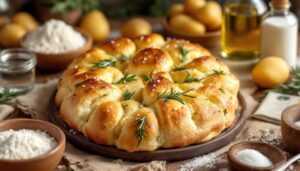 Assapora la focaccia di patate: soffice e dorata, hai mai gustato un piacere simile?