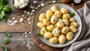 Gnocchi facili con 2 ingredienti per un pranzo veloce dal gusto semplice e delicato