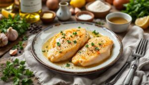 Petto di pollo in padella al vino bianco: tenero e con una salsina rapida
