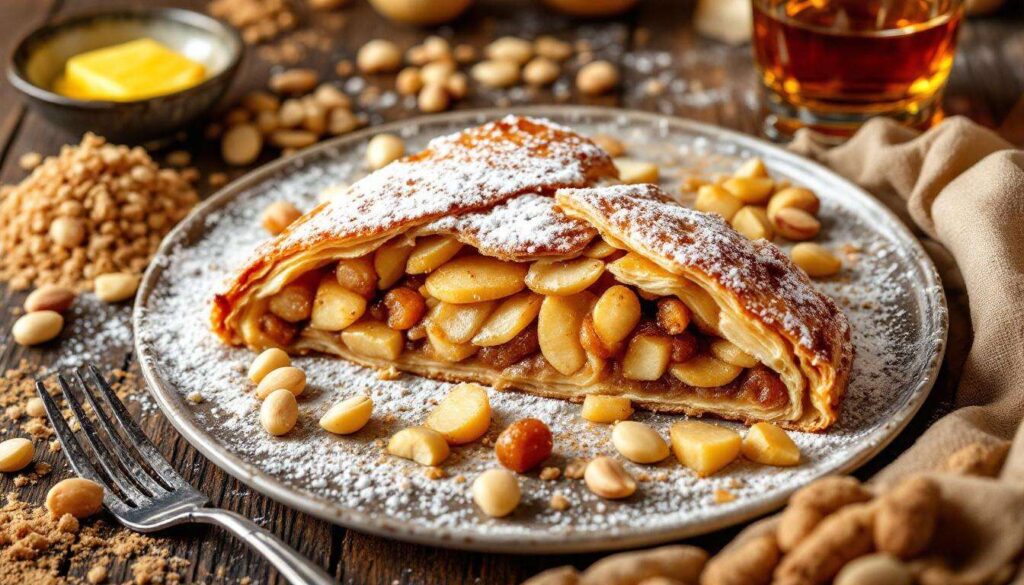 No, non ho voglia di impastare: lo strudel di mele lo faccio rivisitato, risulta squisito