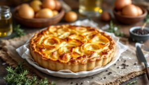 Cena con 2 euro: la torta rustica di patate e cipolle che profuma di casa e tradizione