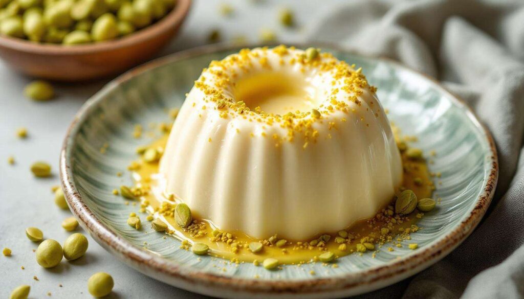 Panna cotta al pistacchio: vellutata, raffinata e pronta con pochi passaggi