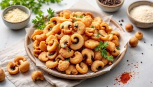 Funghi champignon fritti croccanti: la panatura semplice che resta asciutta