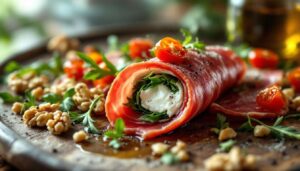 Involtini freddi di bresaola: un antipasto elegante e leggero per ogni occasione | Mettici dentro quest'ingrediente e avrà una marcia in più