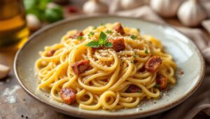 Pasta burro e alici con pangrattato tostato: pronta in 15 minuti, cremosa e saporita